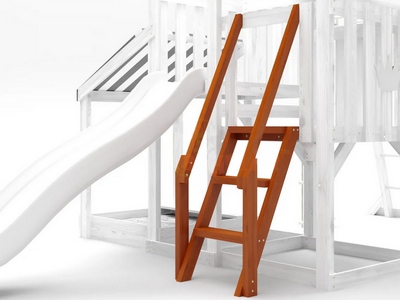 Лестница с деревянными перилами для серии TooSun