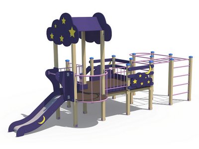 Детский игровой комплекс Созвездие Н-750 - вид 1