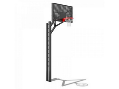 Металлический щит к Стойке баскетбольной под бетонирование (вынос 1200мм) - вид 1