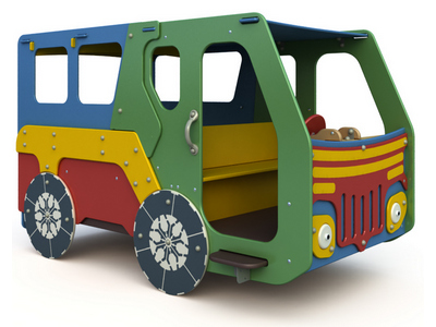 Детский игровой комплекс Автобус МФ-1.48.1