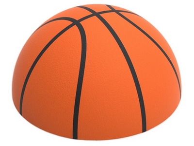 Резиновая фигура «Баскетбольный мяч»