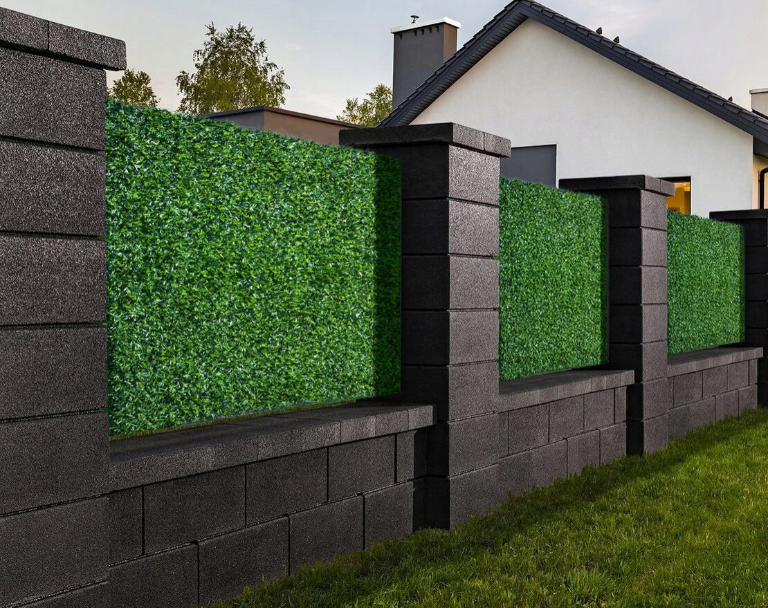 Декоративный травяной забор Grass Fence