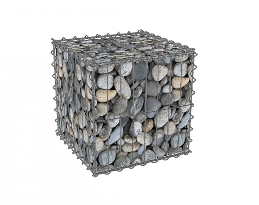 Габион сварной Куб, 40х40х40 см, ячейка 5х20 см