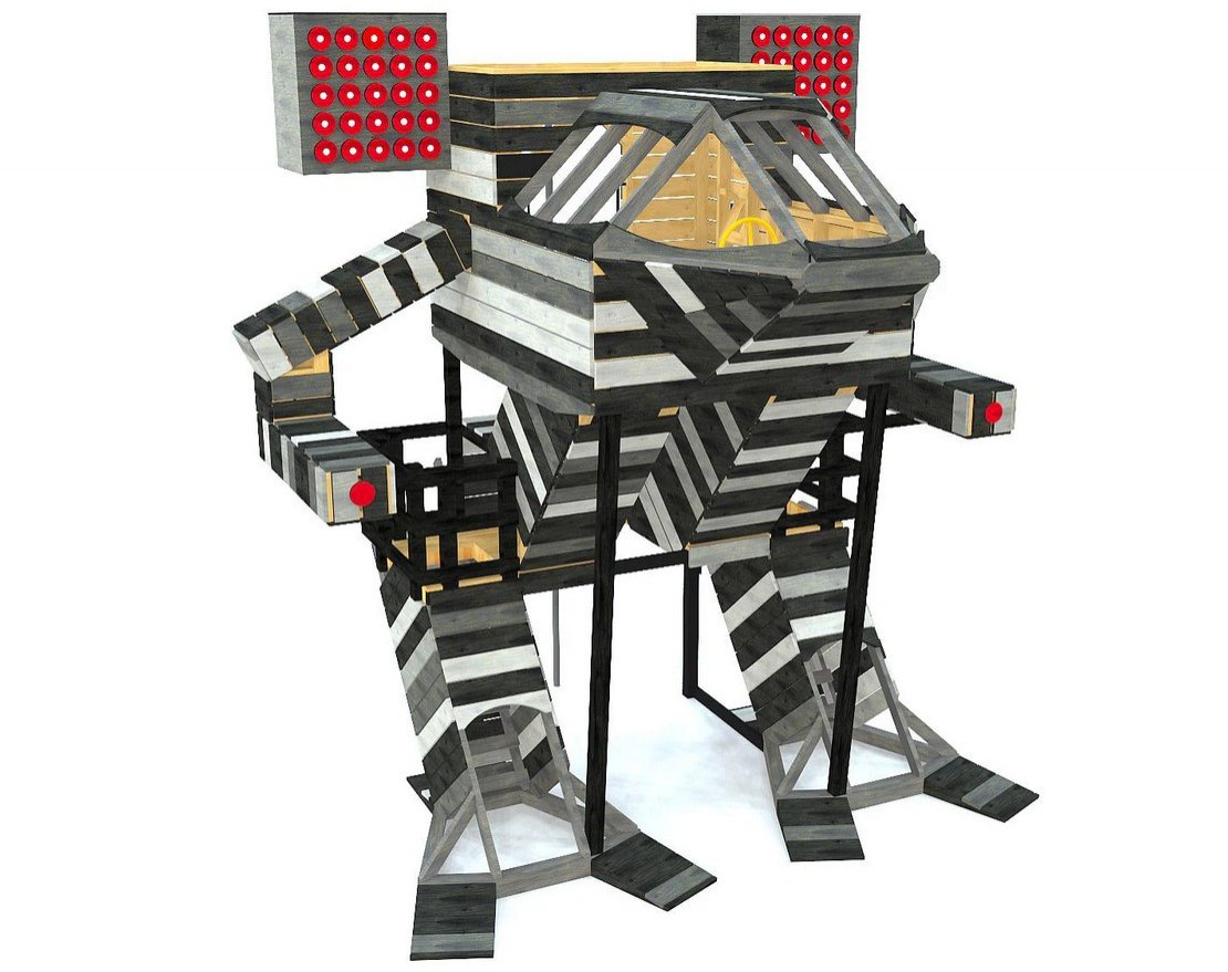 Игровой комплекс TORUDA WOOD Механический Робот